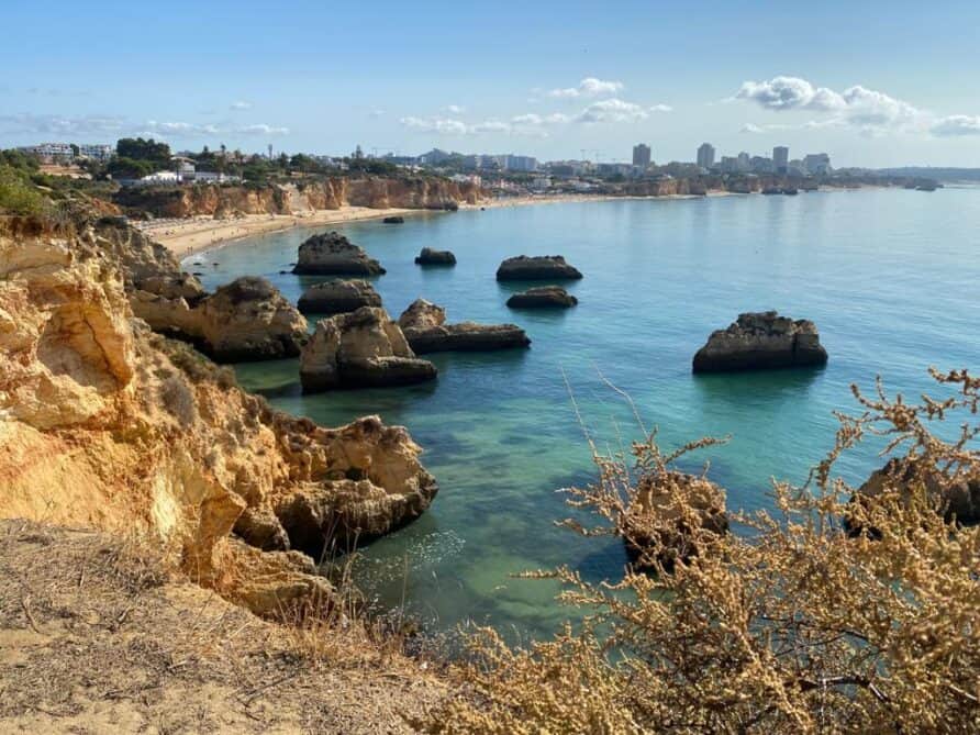 Beach Walk in Praia da Rocha