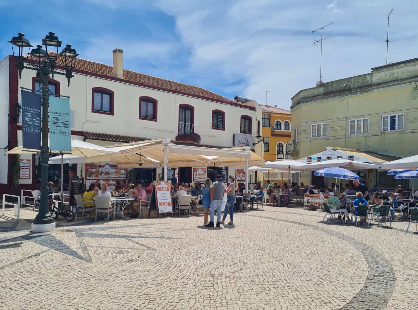 Portarade and Beira Mar in Ferragudo Village Square